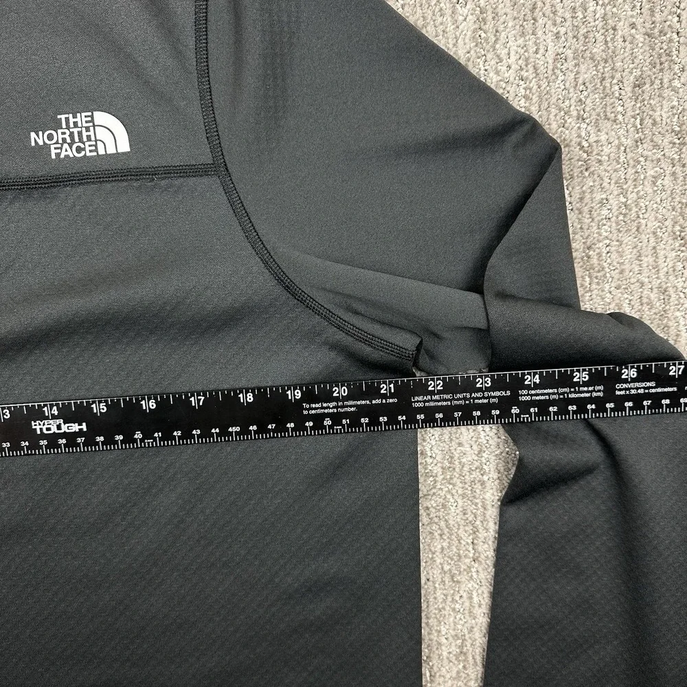 North Face Flash Dry Baselayer Shirt Men's M Black Long Sleeve